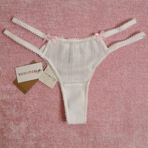 Free People Wild Lovers Cheeky Coquette Panty Sm
